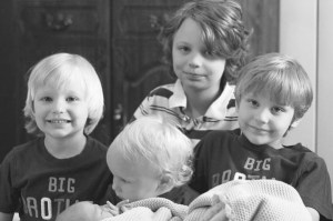 All five Legatzke boys